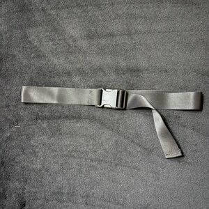 Stylish Black Adjustable Release Clip Belt